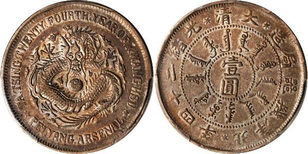 1 Dollar China Silver 