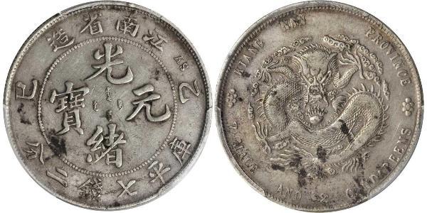 1 Dollar China Silver 