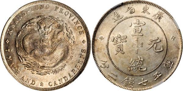 1 Dollar China Silver 