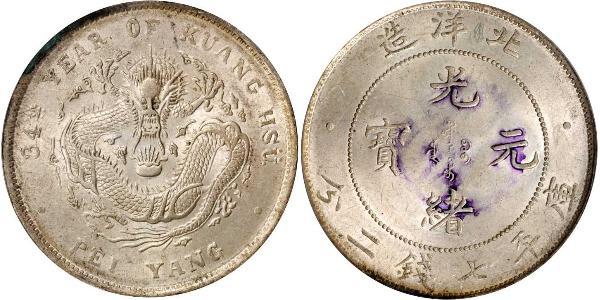 1 Dollar China Silver 