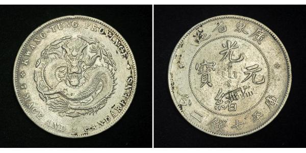 1 Dollar China Silver 