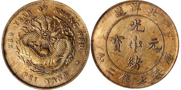 1 Dollar China Silver 