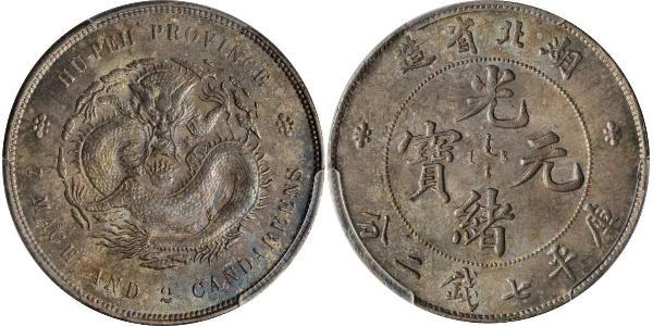 1 Dollar China Silver 