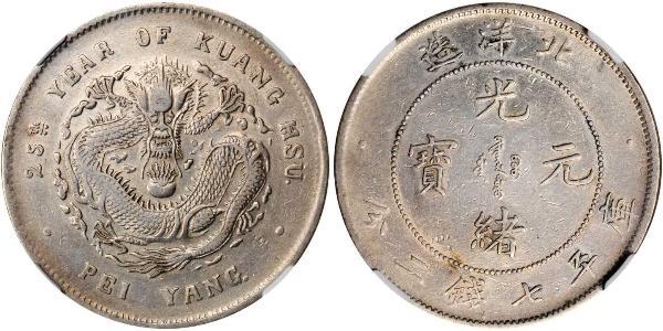 1 Dollar China Silver 