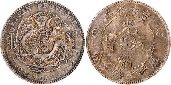 1 Dollar China Silver 