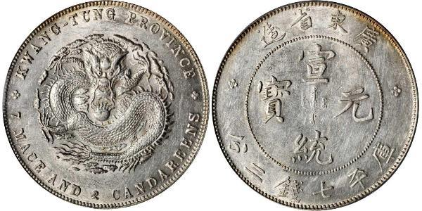 1 Dollar China Silver 
