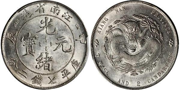 1 Dollar China Silver 