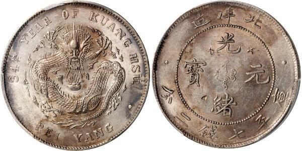 1 Dollar China Silver 