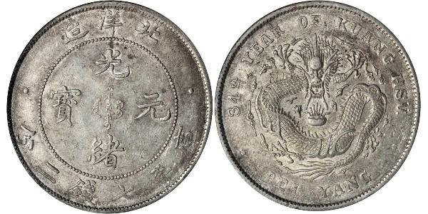 1 Dollar China Silver 