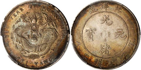 1 Dollar China Silver 