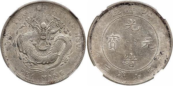 1 Dollar China Silver 