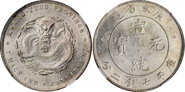 1 Dollar China Silver 
