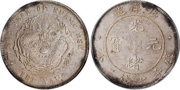 1 Dollar China Silver 