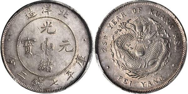 1 Dollar China Silver 