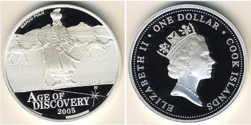 1 Dollar Cook Islands Silver 