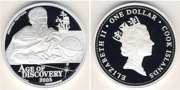 1 Dollar Cook Islands Silver 