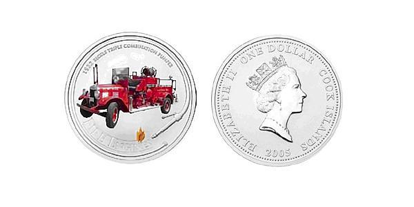 1 Dollar Cook Islands Silver Elizabeth II (1926-2022)