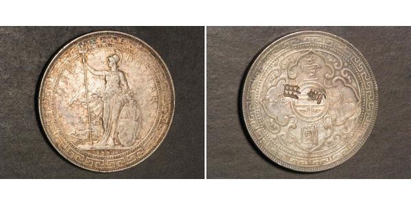 1 Dollar Hong Kong / British Empire (1497 - 1949) Silver 