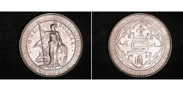 1 Dollar Hong Kong / British Empire (1497 - 1949) Silver 