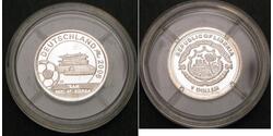 1 Dollar Liberia Silver 
