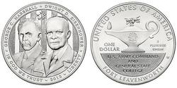 1 Dollar USA (1776 - ) Silver Dwight David Eisenhower (1890-1969)