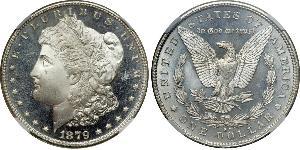 1 Dollar USA (1776 - ) Silver 