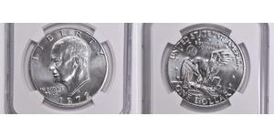 1 Dollar USA (1776 - ) Silver Dwight David Eisenhower (1890-1969)