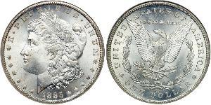 1 Dollar USA (1776 - ) Silver 