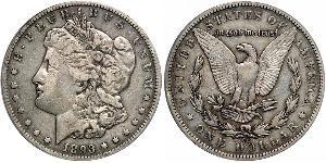 1 Dollar USA (1776 - ) Silver 