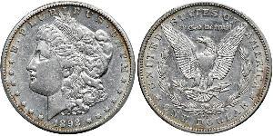 1 Dollar USA (1776 - ) Silver 