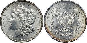 1 Dollar USA (1776 - ) Silver 
