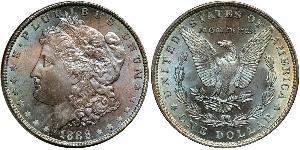 1 Dollar USA (1776 - ) Silver 