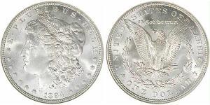 1 Dollar USA (1776 - ) Silver 