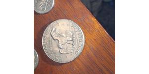 1 Dollar USA (1776 - ) Silver Dwight David Eisenhower (1890-1969)