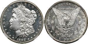 1 Dollar USA (1776 - ) Silver 