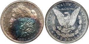 1 Dollar USA (1776 - ) Silver 