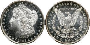 1 Dollar USA (1776 - ) Silver 