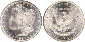 1 Dollar USA (1776 - ) Silver 