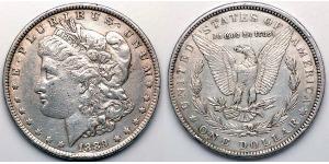 1 Dollar USA (1776 - ) Silver 