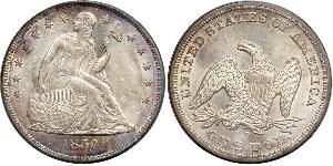 1 Dollar USA (1776 - ) Silver 