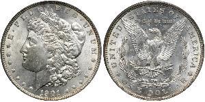 1 Dollar USA (1776 - ) Silver 