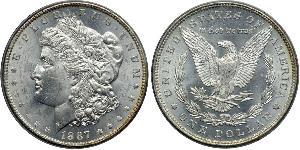 1 Dollar USA (1776 - ) Silver 