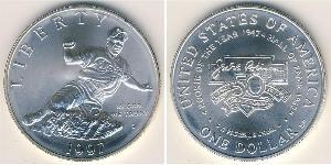 1 Dollar USA (1776 - ) Silver 