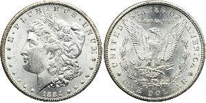 1 Dollar USA (1776 - ) Silver 