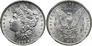 1 Dollar USA (1776 - ) Silver 