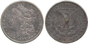 1 Dollar USA (1776 - ) Silver 