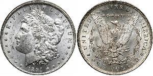 1 Dollar USA (1776 - ) Silver 