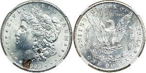 1 Dollar USA (1776 - ) Silver 