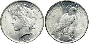 1 Dollar USA (1776 - ) Silver 