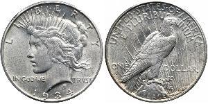 1 Dollar USA (1776 - ) Silver 